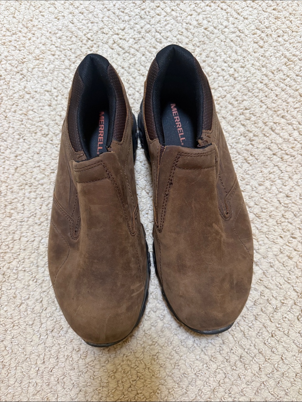 Merrell Men’s Brown Slip-On Shoes size 10